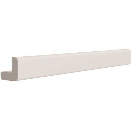 Luxor Outside Corner Molding, 96"l, Shaker Misty Grey