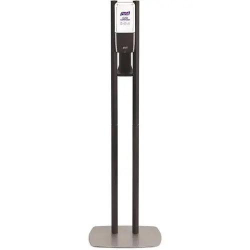 PURELL 8214-DS Es10 Dispenser Floor Stand With Graphite Automatic Dispenser White