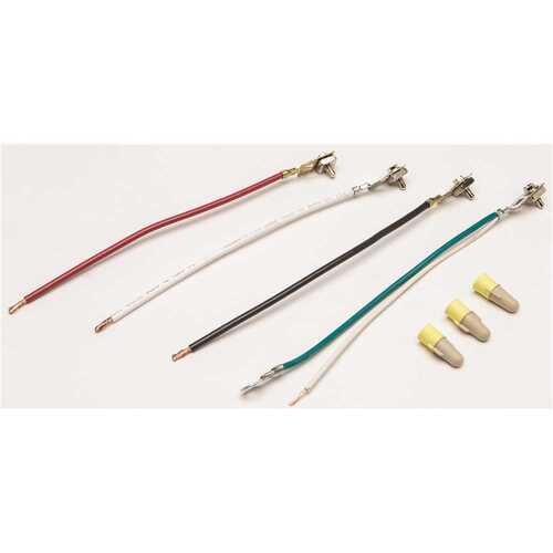 Dryer Terminal Wire Kit Includes Screws And Wire Nuts