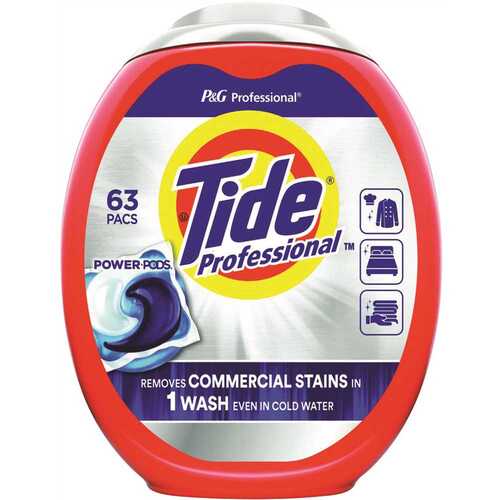 TIDE PROFESSIONAL 003077214117 Professional Original Scent Liquid Laundry Detergent Pods