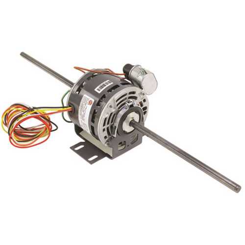 U.S. Motors 8525 Blower Motor, 1/6hp, 115v 1625rpm 48y Oaoe Dual Shaft