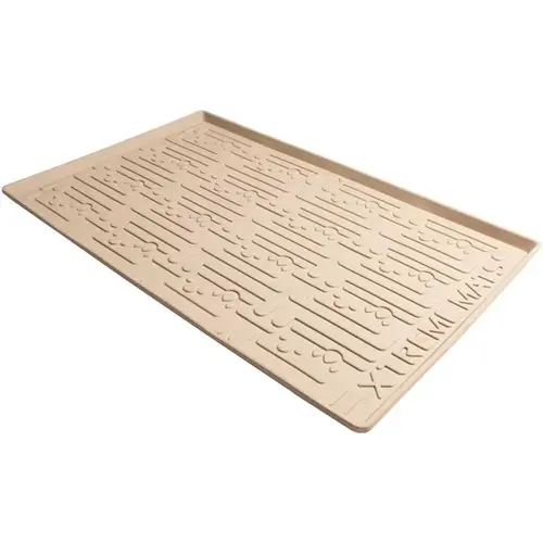 Xtreme Mats CM-42-BEIGE Under Sink Kitchen Cabinet Mat, 40 X 22, Beige