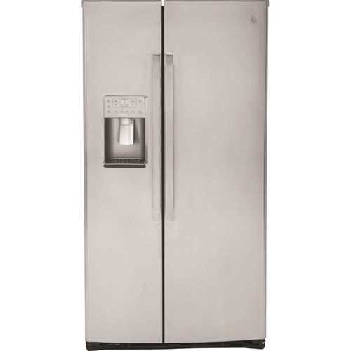 PROFILE PZS22MYKFS Series 21.9 Cubic Feet Counter-Depth Refrigerator Pdp715syvfs