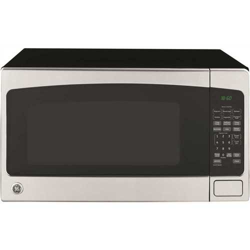 GE APPLIANCES JES2051SNSS Microwave Oven, Stainless Steel, 1200 Watts, 2-Cu.-Ft.