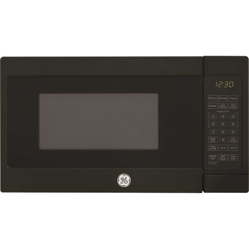 GE APPLIANCES JES1072DMBB Microwave Oven, 0.7-Cu. Ft. Capacity, Black, 700-Watt