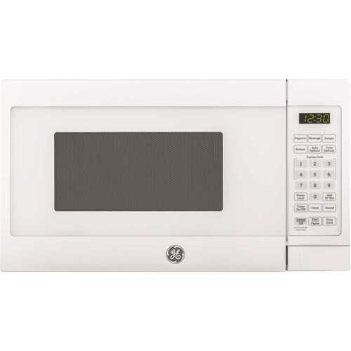 GE APPLIANCES JES1072DMWW Microwave Oven, 0.7-Cu. Ft. Capacity, White, 700-Watt