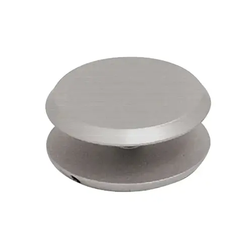 CRL MC112BN Brushed Nickel Solid Brass Mini Mall Front Clamp