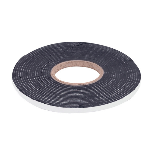 CRL ST18X38 1/8" x 3/8" Synthetic Reinforced Rubber Sealant Tape Black