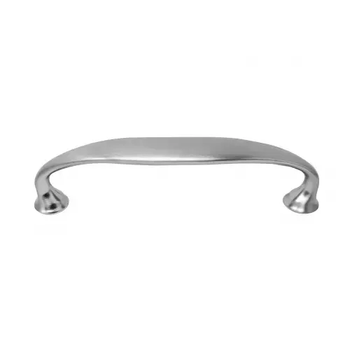 Strategic Brands 12259 96mm Rounded Foot Pull - Wellington - Satin Nickel