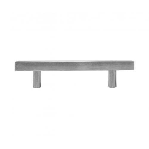 96mm Square Bar Pull - Wynwood - Satin Nickel