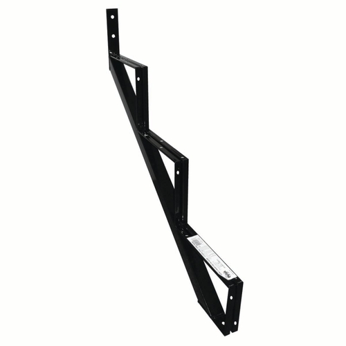 Pylex 13903 Stair Riser, 40 mm L, 40 mm W, Steel, Black, Baked Powder-Coated