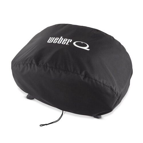 Grill Cover, 30 in W, 19.7 in D, 16.7 in H, PET, Black