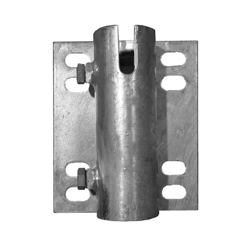 Leg and Chain Holder, Steel, Galvanized, For: 1/2 x 3 in Carriage Bolts