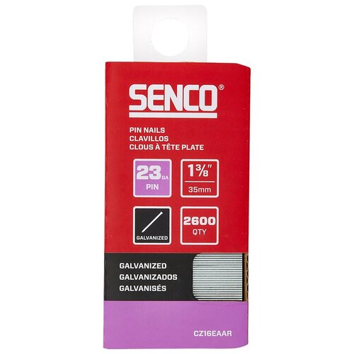 Senco CZ16EAAR MICRO PIN HDLS EG 23GA 1-3/8IN