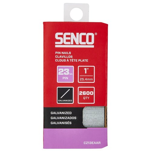 Senco CZ13EAAR MICRO PIN HEADLESS EG 23GA 1IN