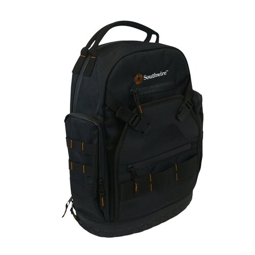 Southwire PROBAGBP Backpack, 7.87 in W, 13.78 in D, 18.701 in H, Polyester, Black