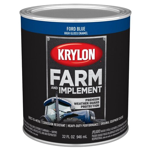 KRYLON K02027008 PAINT HIGH GLOSS FORD BLUE 1QT