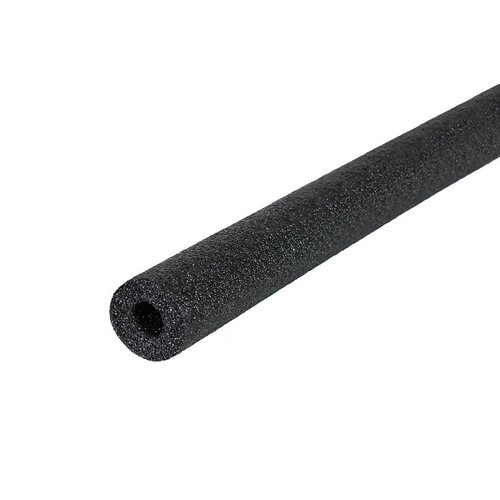 Prep-Slit Tube Pipe Insulation, 6 ft L, Polyethylene, Black, 5/8 in Pipe - pack of 52