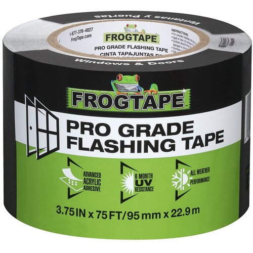 FLASHING TAPE BLK 3.75INX75FT