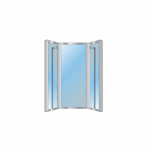 CRL Brite Anodized Custom Size Triple Mirror Frame