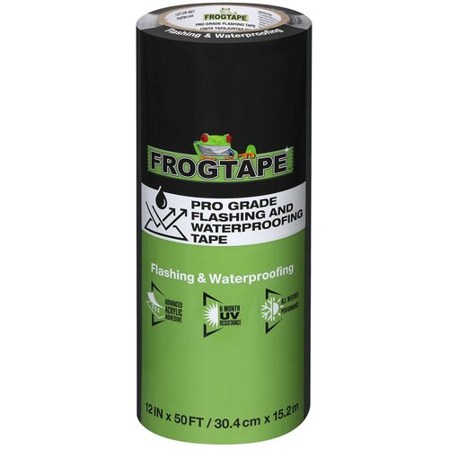 FLASHING TAPE BLACK 12INX50FT