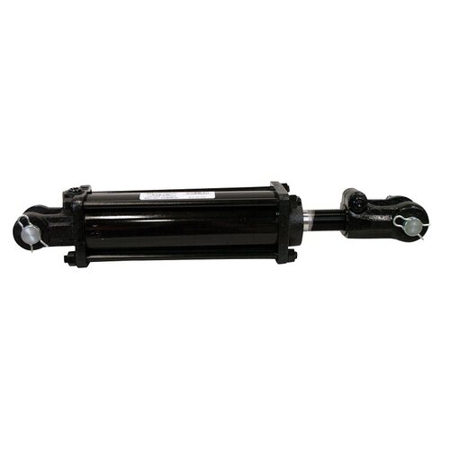 Hydraulic Cylinder, 2 in Bore, 1-1/8 in Dia Rod Black