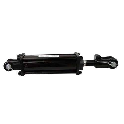 SMV INDUSTRIES 3X8 ASAE Hydraulic Cylinder, 3 in Bore, 1-1/4 in Dia Rod Black