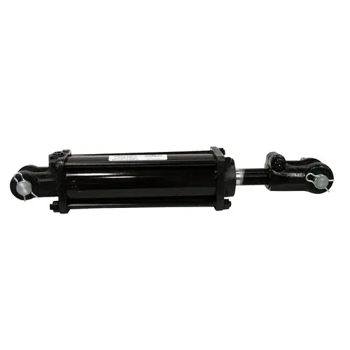 Hydraulic Cylinder, 3 in Bore, 1-1/4 in Dia Rod Black