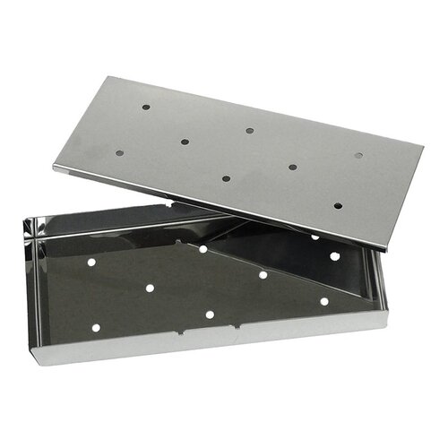 Wood Chip Smoker Box, Stainless Steel