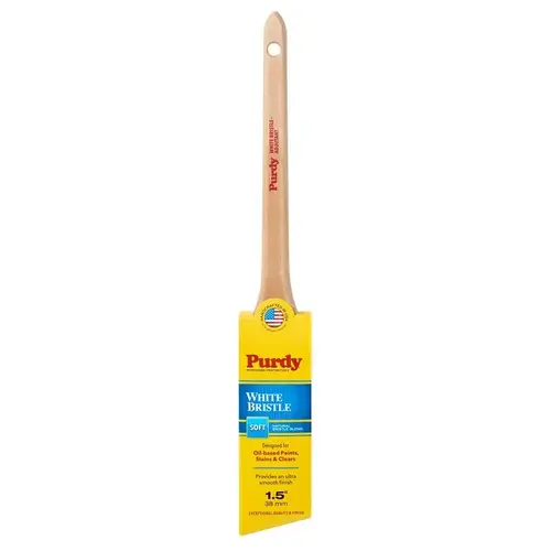 Trim Paint Brush White Bristle Adjutant 1-1/2" Soft Angle