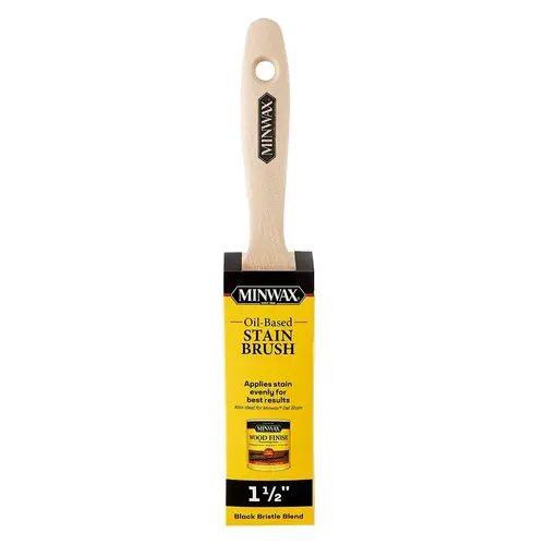 BRUSH STAIN OIL-BSD TRIM 1.5IN Natural Black