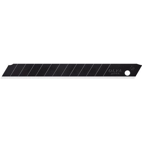 Olfa 9148 Knife Blade, 9 mm, Carbon Steel, 13-Point - pack of 10