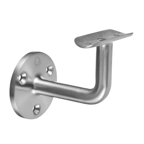 Handrail Bracket with Cable Duct 304 SS Satin Brushed