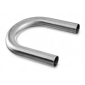 Q-railing 130906-038-12 180 degree Tubular Bend 304 SS Satin Brushed