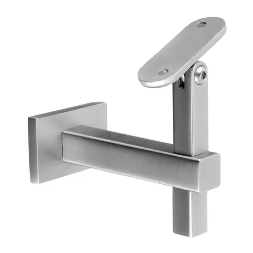 Adjustable Handrail Bracket 304 SS Satin Brushed