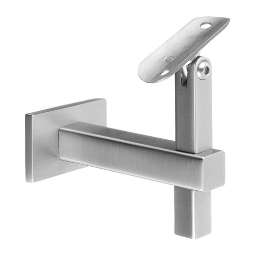 Adjustable Handrail Bracket 304 SS Satin Brushed