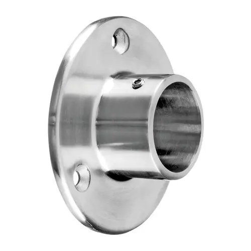 Wall Flange 304 SS Satin Brushed