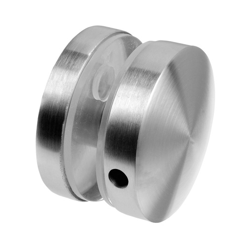 Glass Connector 316 SS Satin Brushed