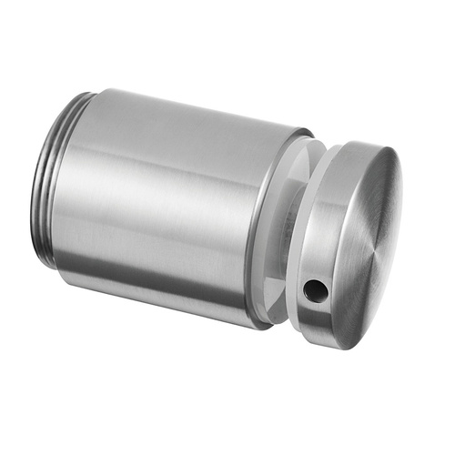 Adjustable Glass Adapter | 304 SS Satin Brushed