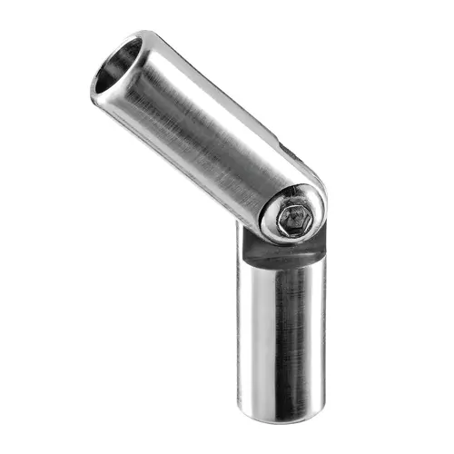 Adjustable Bar Connector 316 SS Satin Brushed