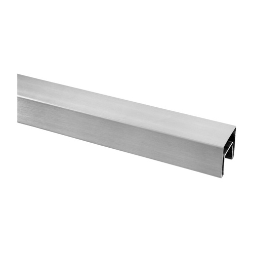 Cap Rail 316 SS Satin Brushed