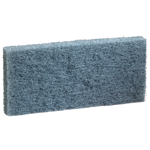 3M 8242 Doodlebug Scrub Pad, 10 in L, 4-5/8 in W, Blue