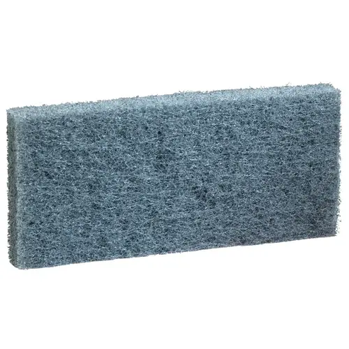 Doodlebug Scrub Pad, 10 in L, 4-5/8 in W, Blue