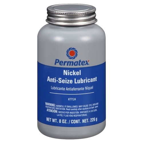 Lubricant, 8 oz Bottle, Paste Silver