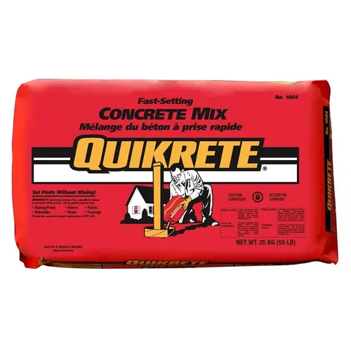 Concrete Mix, Brown/Gray, Granules, 25 kg Bag