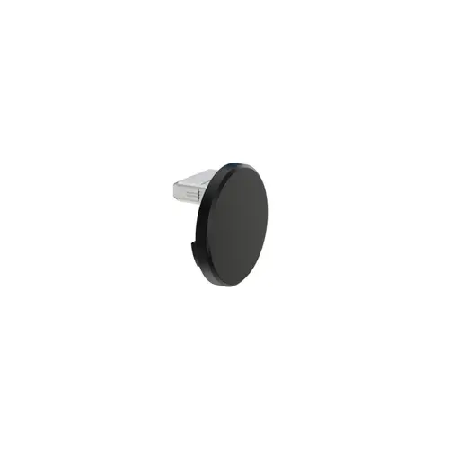 End Cap for Cap Rail Aluminum Matte Black