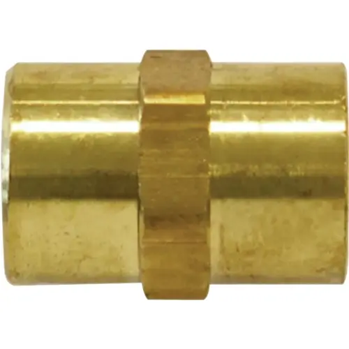 88.402 Hexagonal Hose Nipple, 1/4 in, FNPT, Brass