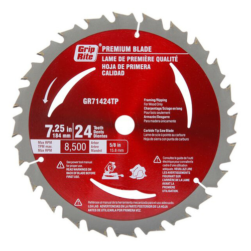 Grip-Rite GR71424TP Premium Carbide Blade