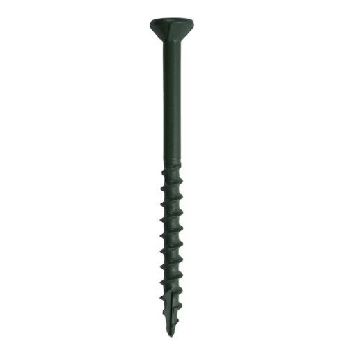 Grip-Rite LP4STBK 4" x 10 Primeguard Exterior Coated Screws Green