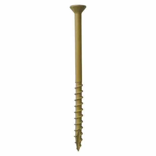 Grip-Rite LP4STTBK 4" x 10 Primeguard Exterior Coated Screws Tan